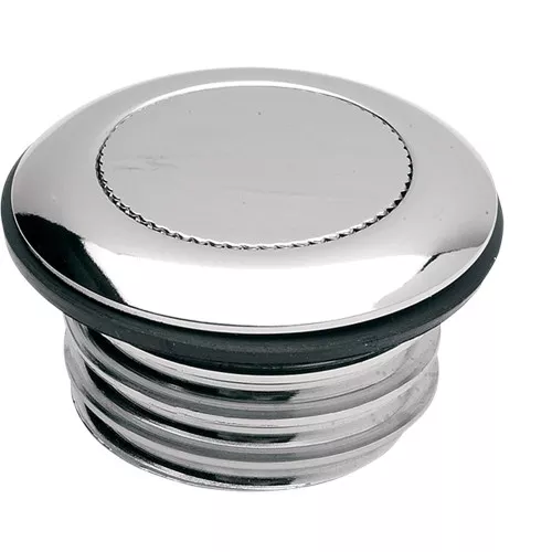 Drag Specialties Vented Pop-Up Gas Cap for 1984-1996 Harley - Chrome