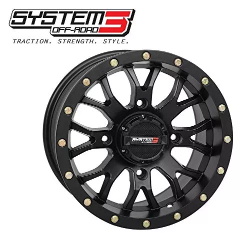 Dragonfire Racing 19-0056 ST-3 Wheel – 14×7-5+2(+30mm) – 4/110 – Matte Black