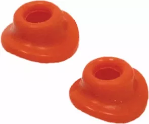 Drc Air Valve Mud Guards Orange (Pair) - D58-06-007