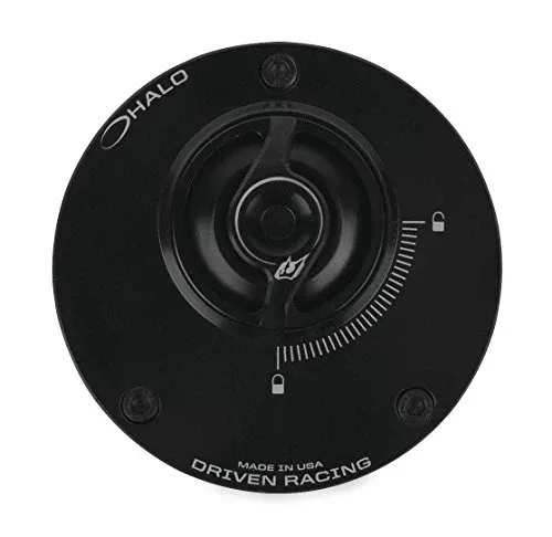 Driven Racing DHFC-BK Halo Fuel Cap - Black