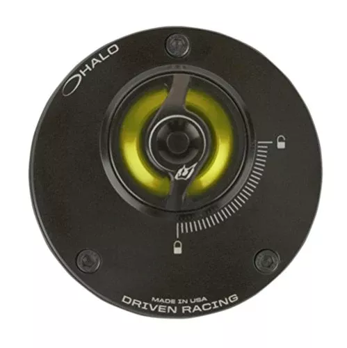 Driven Racing Halo Fuel Cap - Gold/One Size