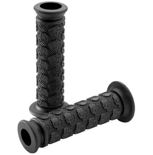 Driven Skully Street Black Twist Throttle Grips (D701BKO)
