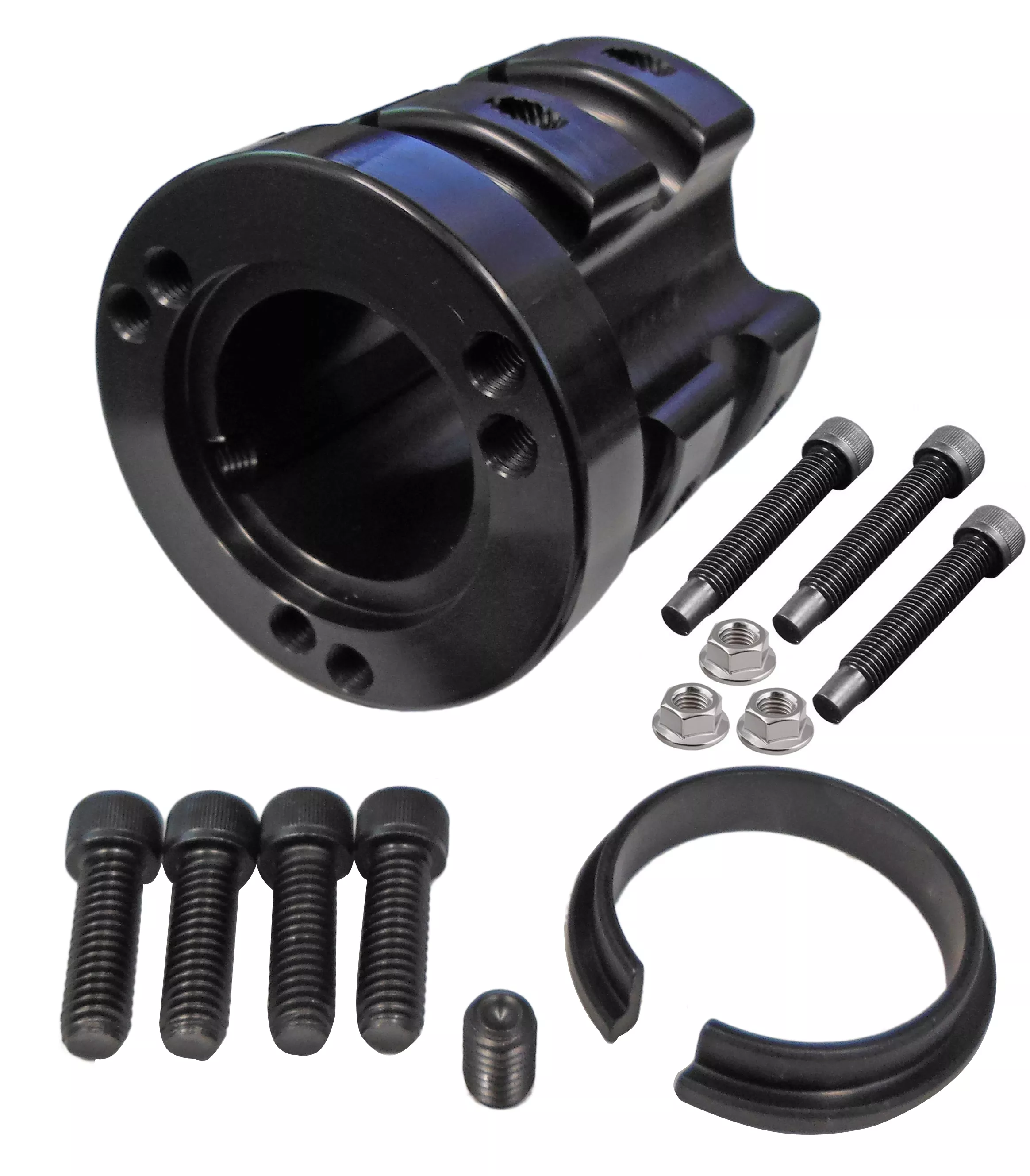 Dual Locking Wheel Hub (40mm Bore) 58mm & 2.5" Bolt Circles (Metric & American)