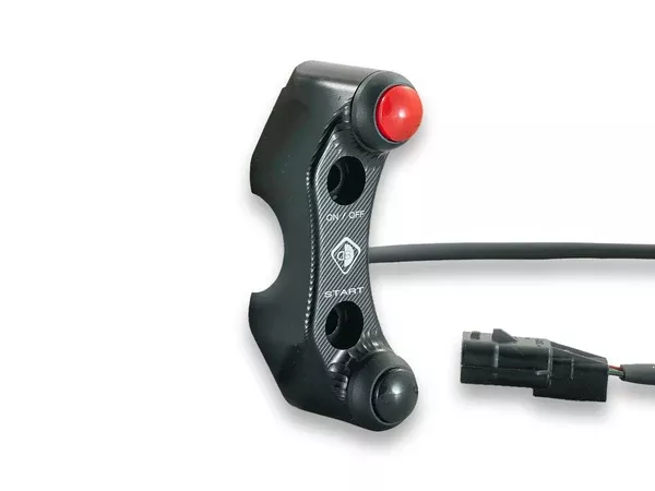 Ducabike DBK KTM Duke 990 Brake Pump Clamp With Integrated Push Button Panel