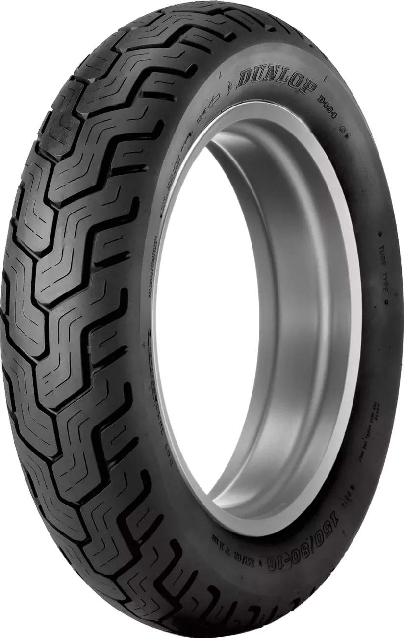 DUNLOP 0306-0006 45605612 D404 Tire — Rear 150/80-16