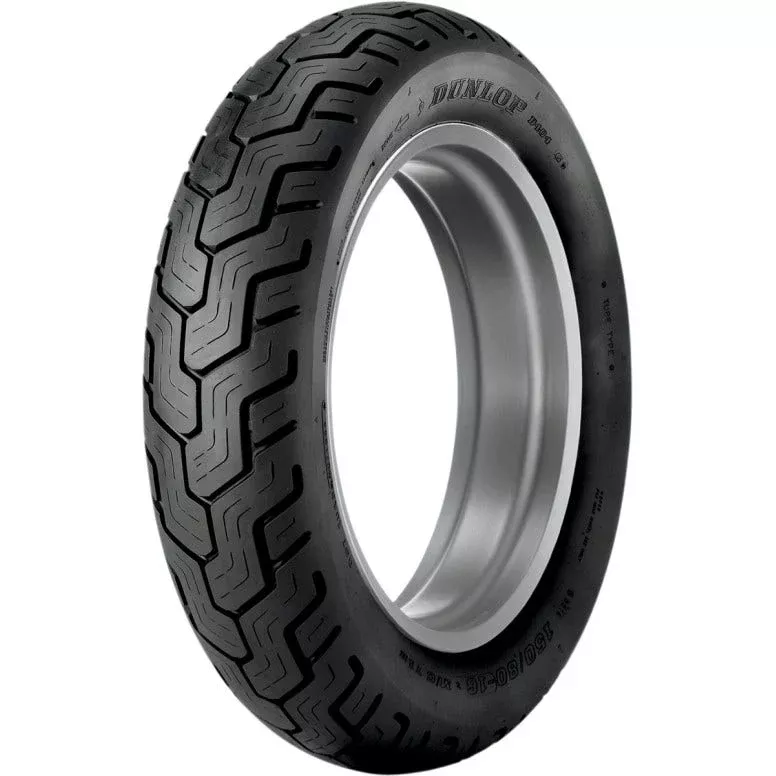 Dunlop D404 Series Rear 140/90-16 Blackwall Motorcycle Tire