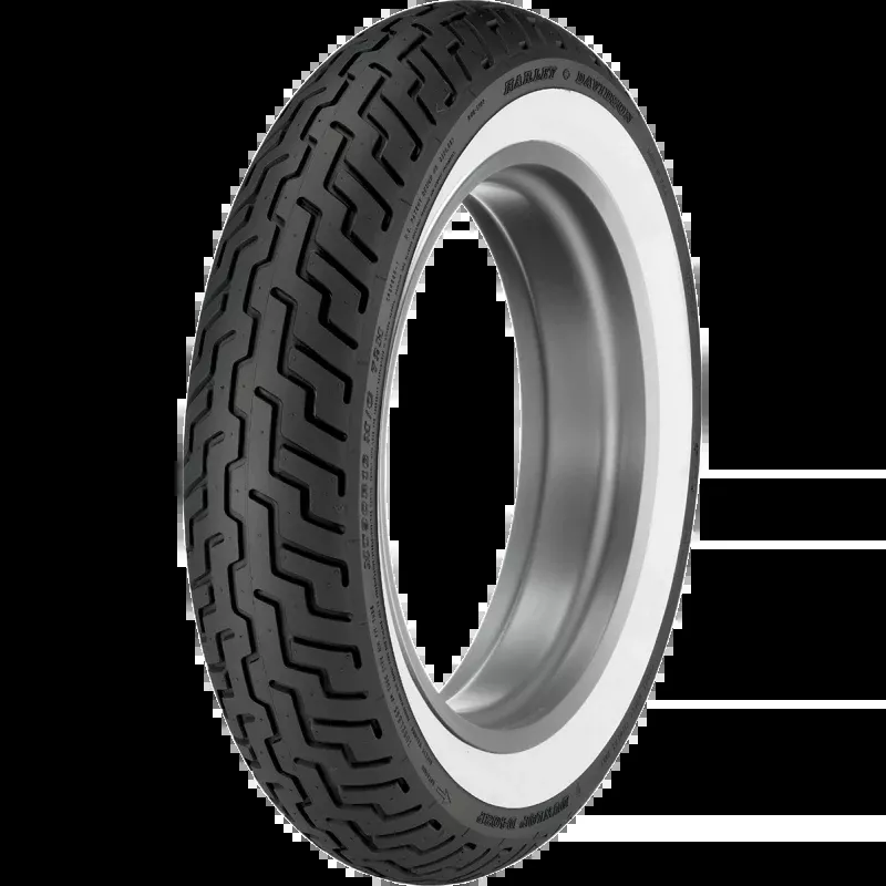 DUNLOP HARLEY DAVIDSON 402 WHITEWALL FRONT TIRES