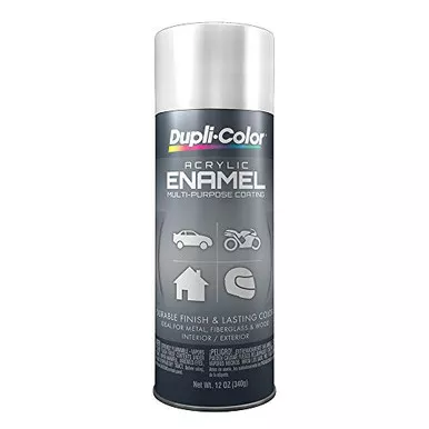 Dupli-Color DA1670 Multi-Purpose Acrylic Enamel Spray Paint Gloss White 12 oz.