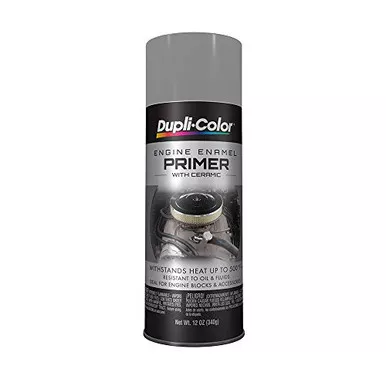 Dupli-Color DE1612 Engine Enamel Spray Paint Ceramic Gray Primer 12 oz Can