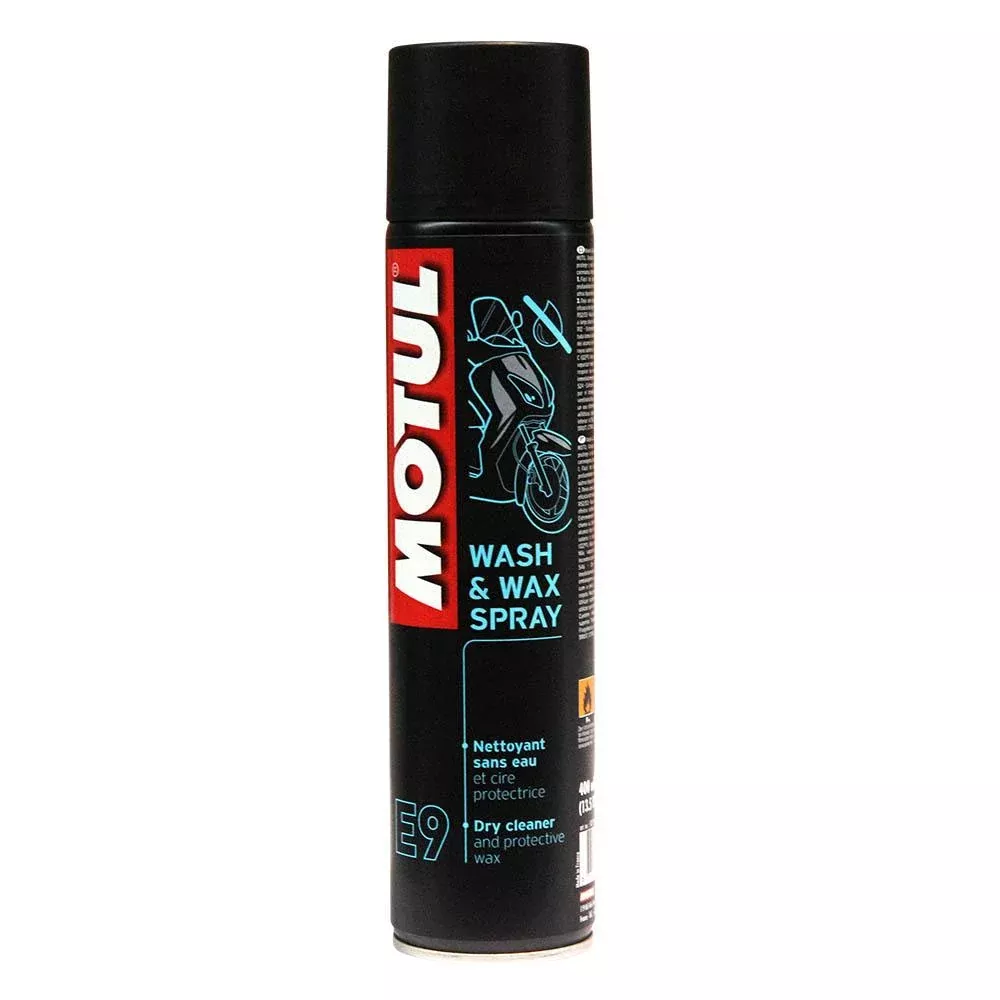 E9 WASH & WAX SPRAY 400ml, MOTUL 450145, BOX=12