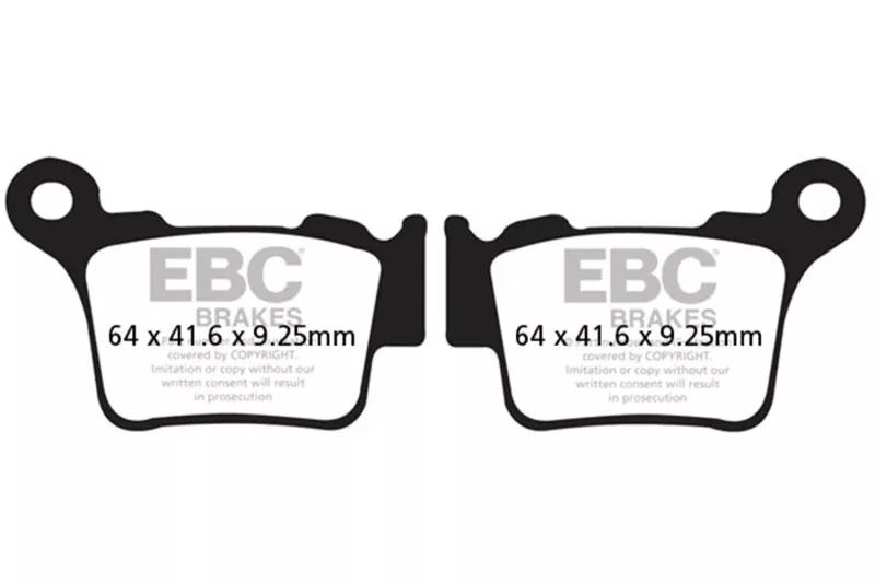 EBC 2023 Gas-Gas Pierer MC 65 198 2T Front Left MXS Sport Brake Pads