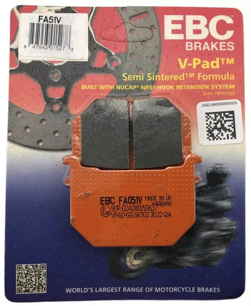 EBC Semi Sintered V Brake Pads (FA51V)