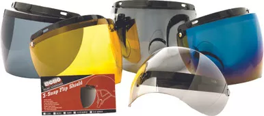 Echo 3-Snap Flip Shield Blue Mirror - 02-212