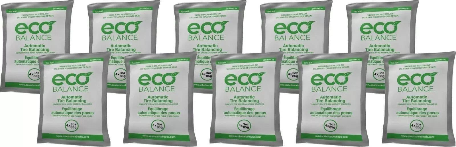 ECO Balance 03EB Tire Balancing Beads 3oz Pack of 10
