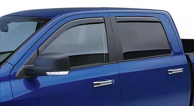 EGR 573391 4pc Front & Rear Smoke Window Visor In Channel for 09-14F-150
