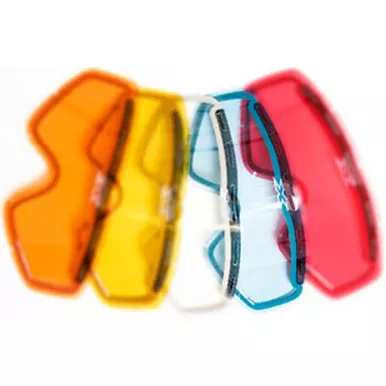 Eks Brand Gox Dual-Pane Vented Lens (Blue Mirror) - 067-40070