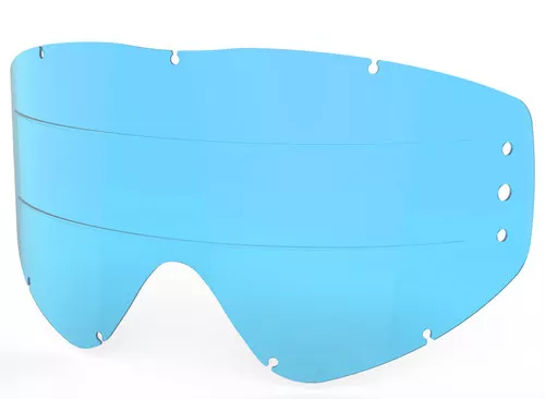 EKS GO-X/Beer Optics Zip Off Anti-Fog Rain Lens