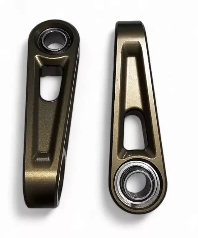 Elektric Offroad Designs Volt Front Sway Bar Links for '17-Up Can Am X3 Maverick - Gun Metal Finish