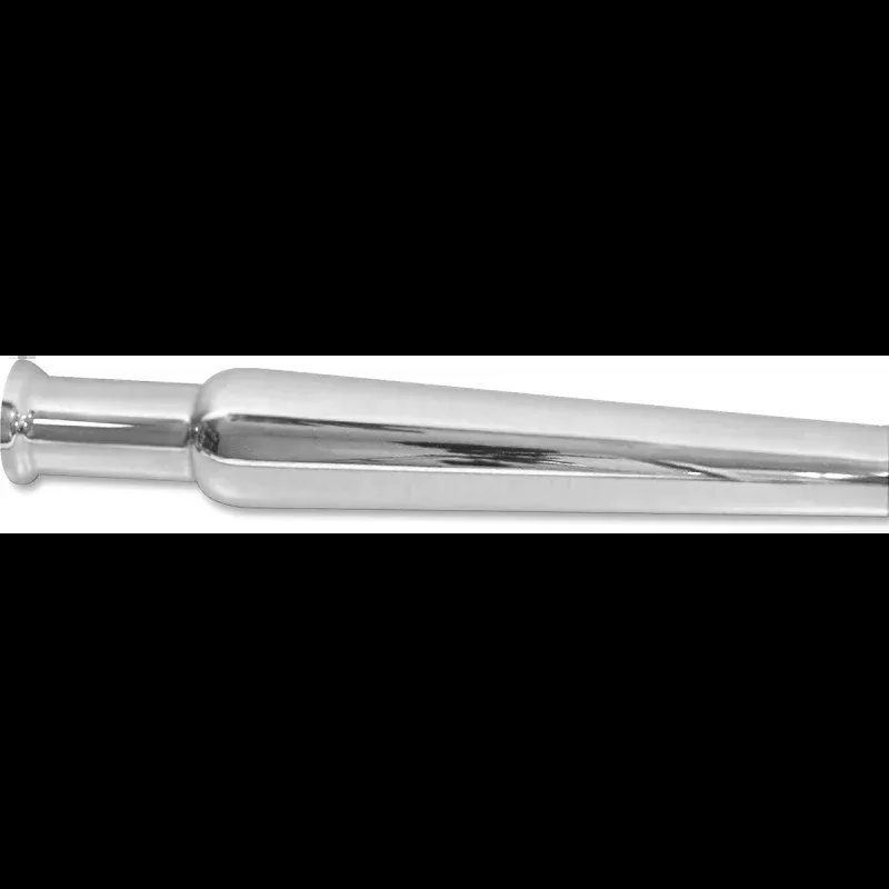 EMGO CHROME BELL END MEGAPHONE MUFFLERS