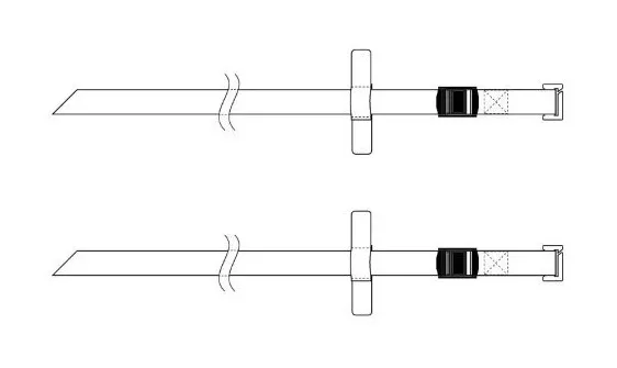 Enduristan Blizzard 2 Replacement Lower Straps
