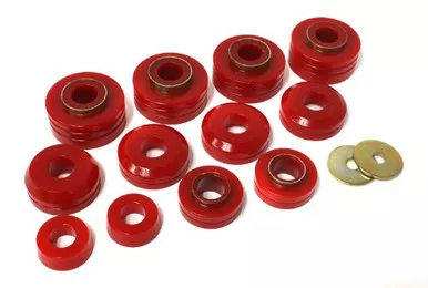 Energy Suspension 4.4104R Ford Body Mounts Red