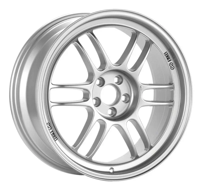 Enkei RPF1 16×7 4×114.3 43mm Offset 73mm Bore Silver Wheel