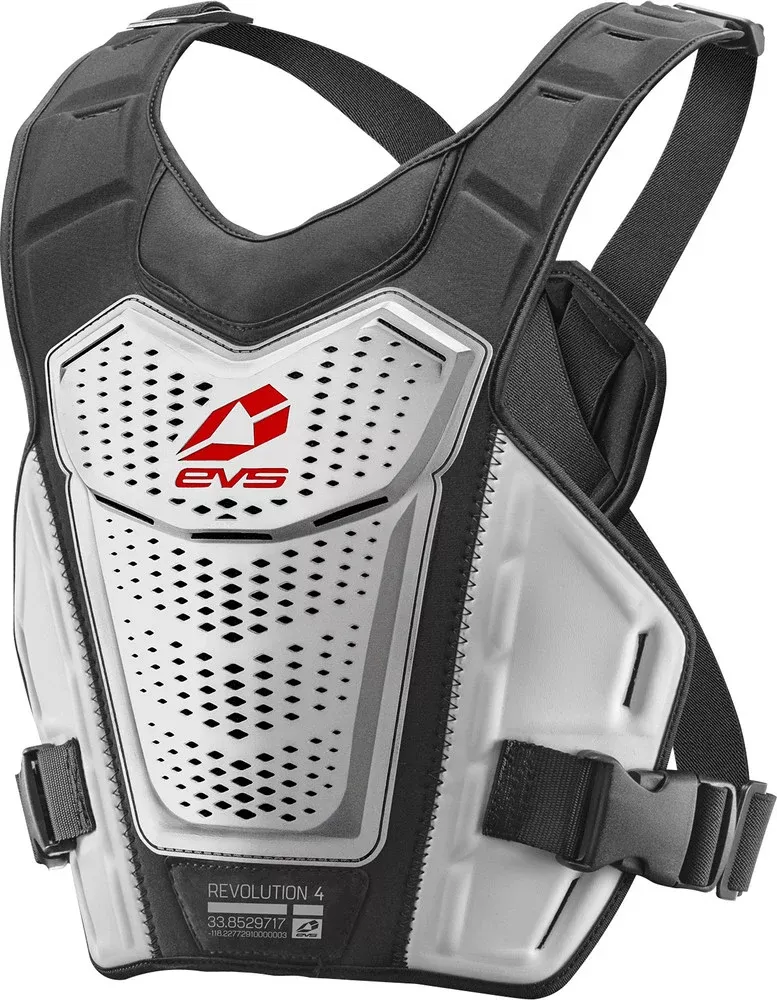 EVS REVO 4 ROOST GUARD WHITE LG/XL RV4-W-L/XL