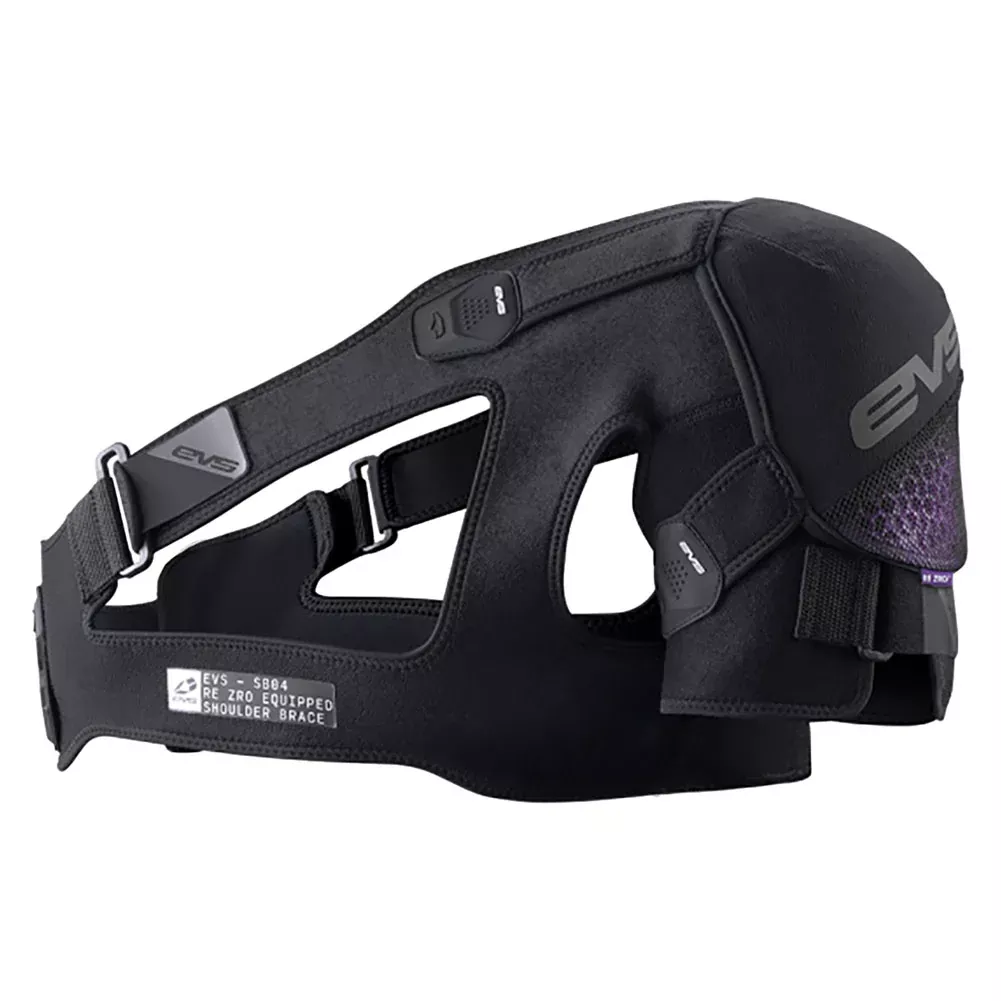 EVS SB04 Pro Shoulder Brace W/RE ZRO Large Black