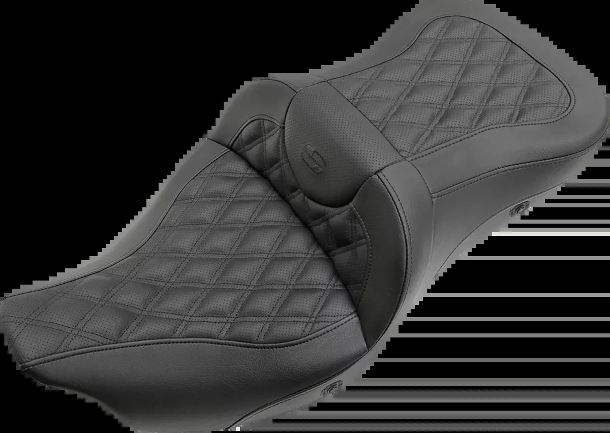 Extended Reach Roadsofa™ Seat - Lattice Stitched - without Backrest - Heated - FL '08-'24