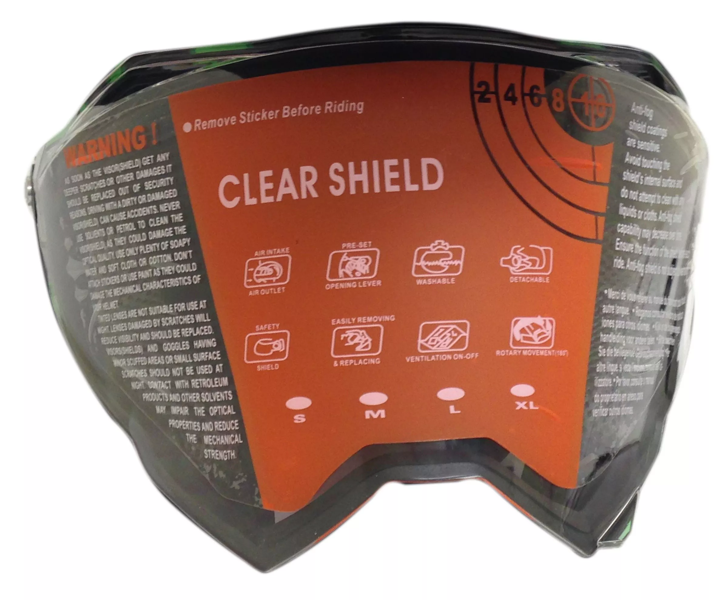 Face Shield for Adult Off Road Helmet