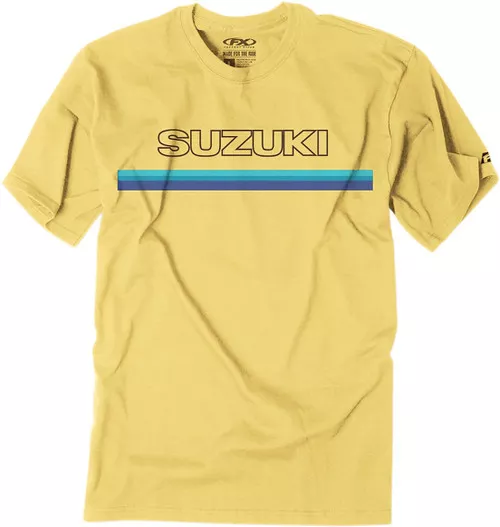 Factory Effex Suzuki Throwback Mens Short Sleeve T-Shirt