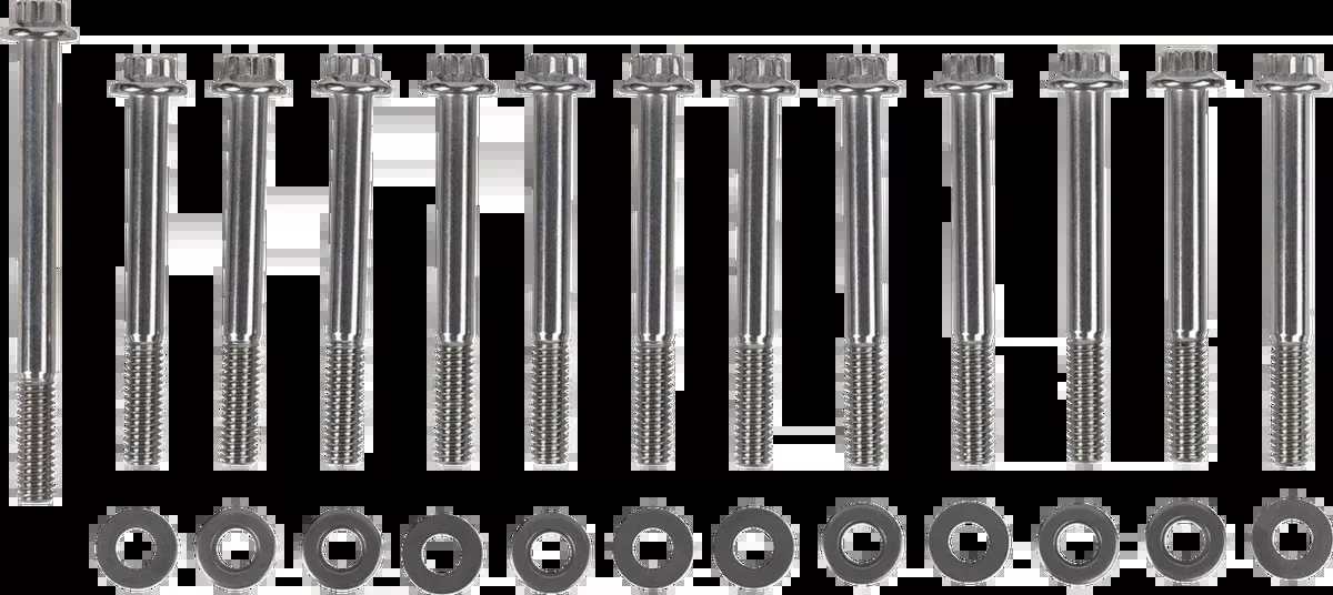 Fastener Kit - Engine Case with Balance Shafts - Dress-Up - Twin Cam