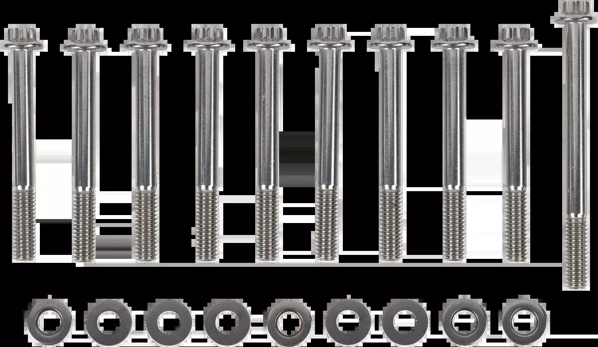 Fastener Kit - Engine Case without Balance Shafts - Dress-Up - Twin Cam