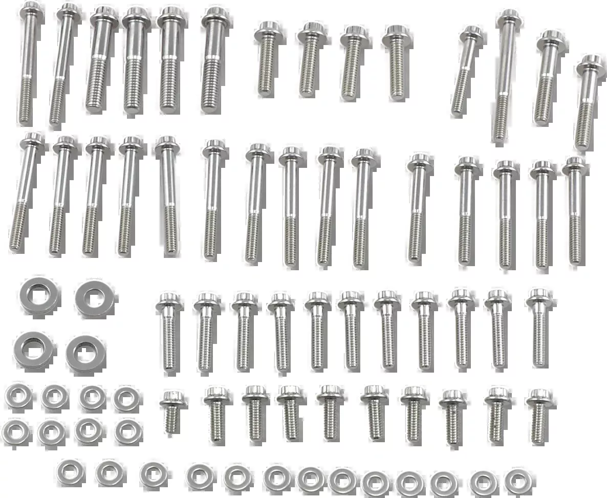 Fastener Kit - External Primary/Transmission - 12-Point - FX