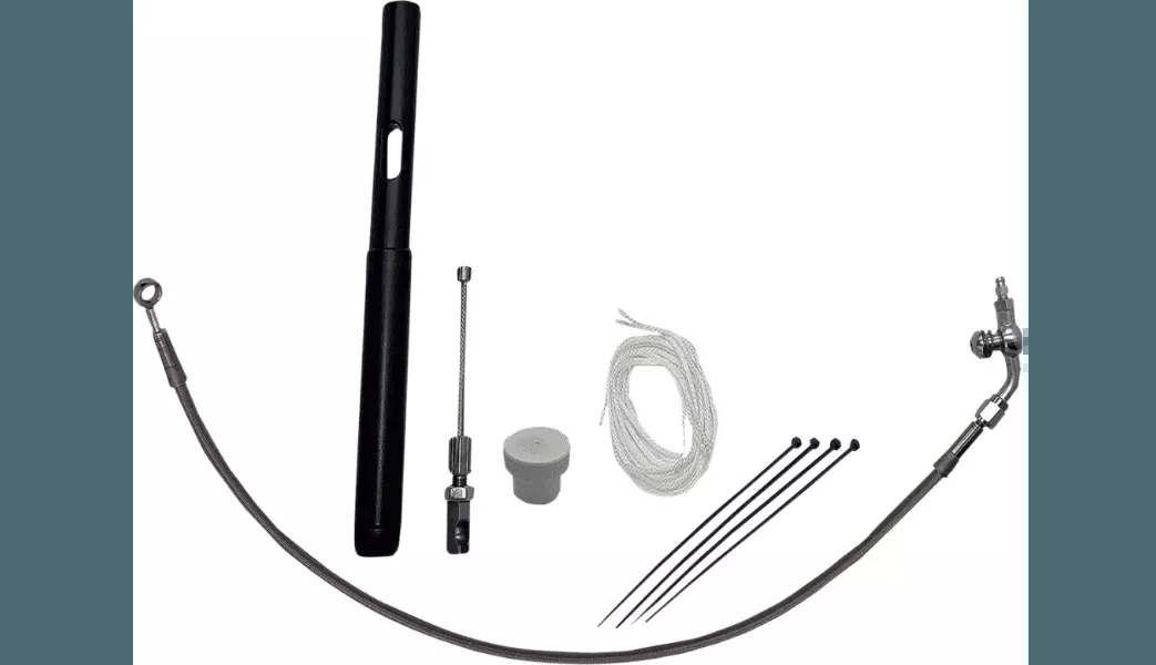 Fatbaggers 14" EZ Handlebar Installation Kit for '21 Harley Davidson Road Glide Models - Chrome