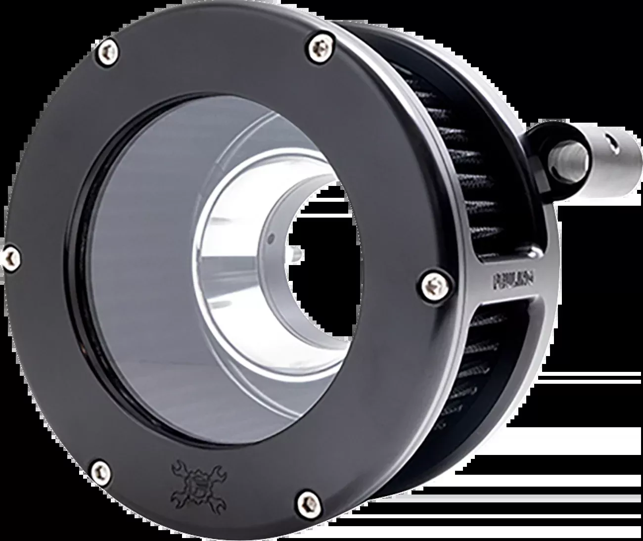 Feuling BA Air Cleaner Kit - Black/Clear with Black Filter - '93-'99 Evolution Big Twin - 5564
