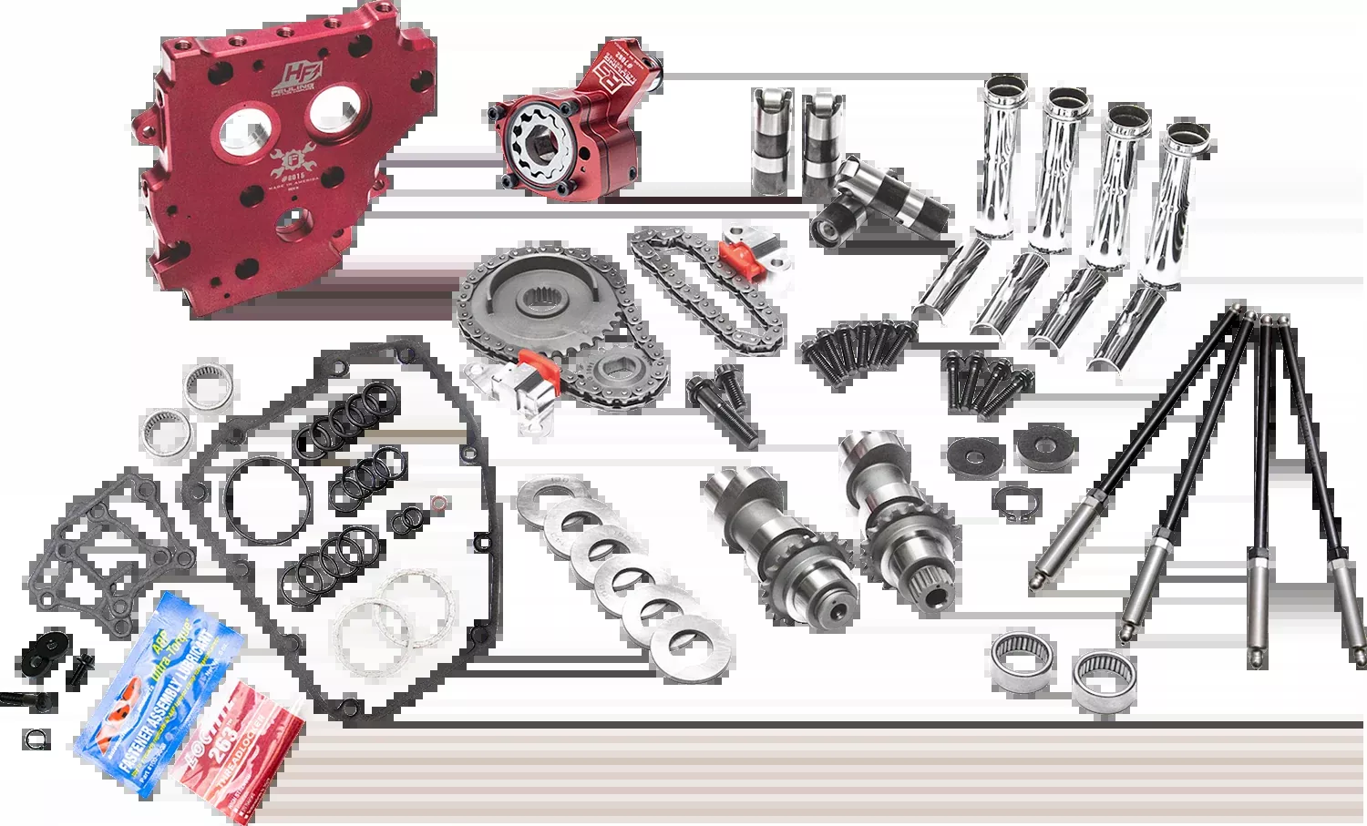 Feuling Camchest Kit - Race Series - Reaper 630 - Conversion Chain Drive - Short Travel Lifters - Twin Cam - 7223ST