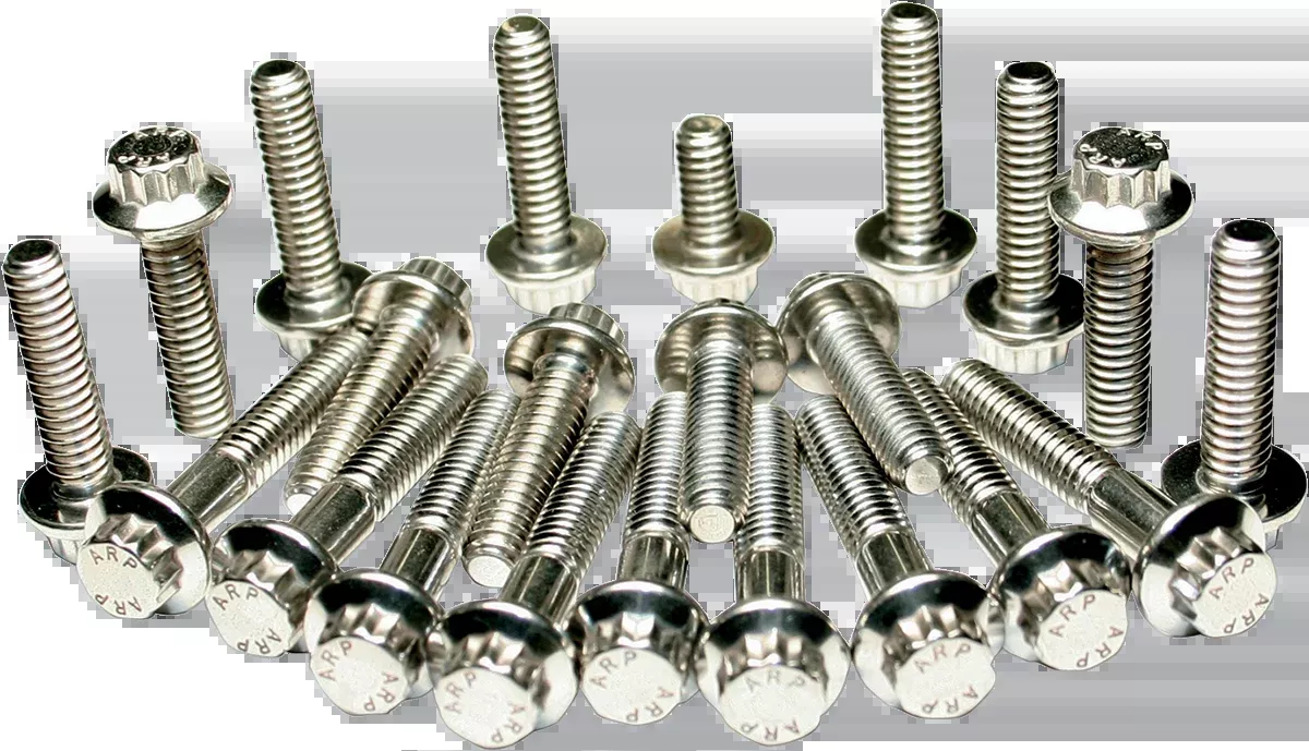 Feuling Fastener Kit - Cam Cover/Lifter Block - 12-Point/Dress-Up - Twin Cam 3035