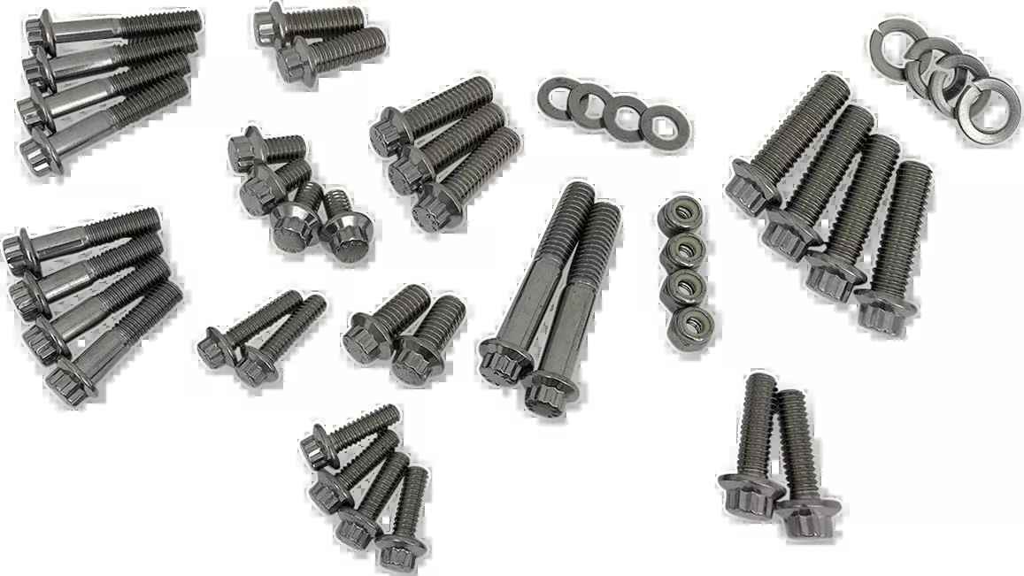 Feuling Fastener Kit - Chassis/Trim - 12-Point/Dress-Up - M8 Road Glide - 3062