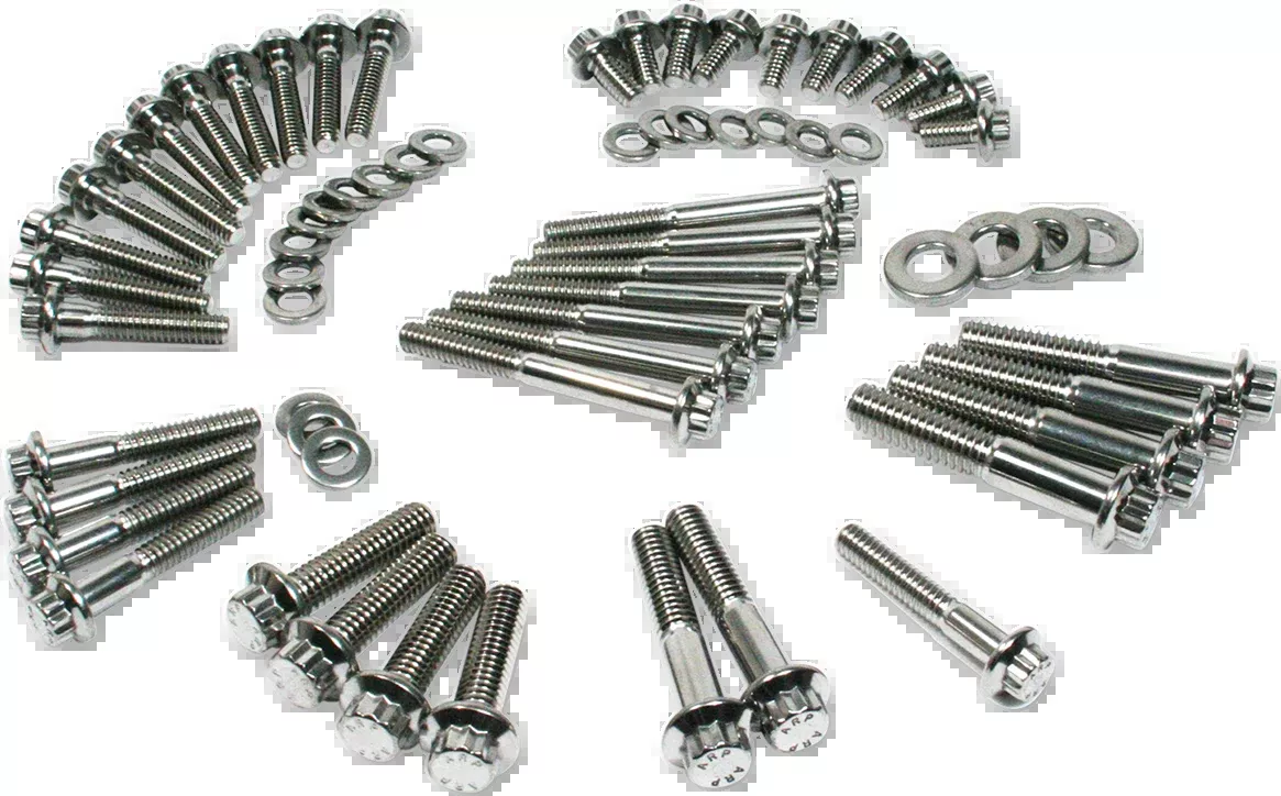 Feuling Fastener Kit - External Primary/Transmission - 12-Point - FL 3056