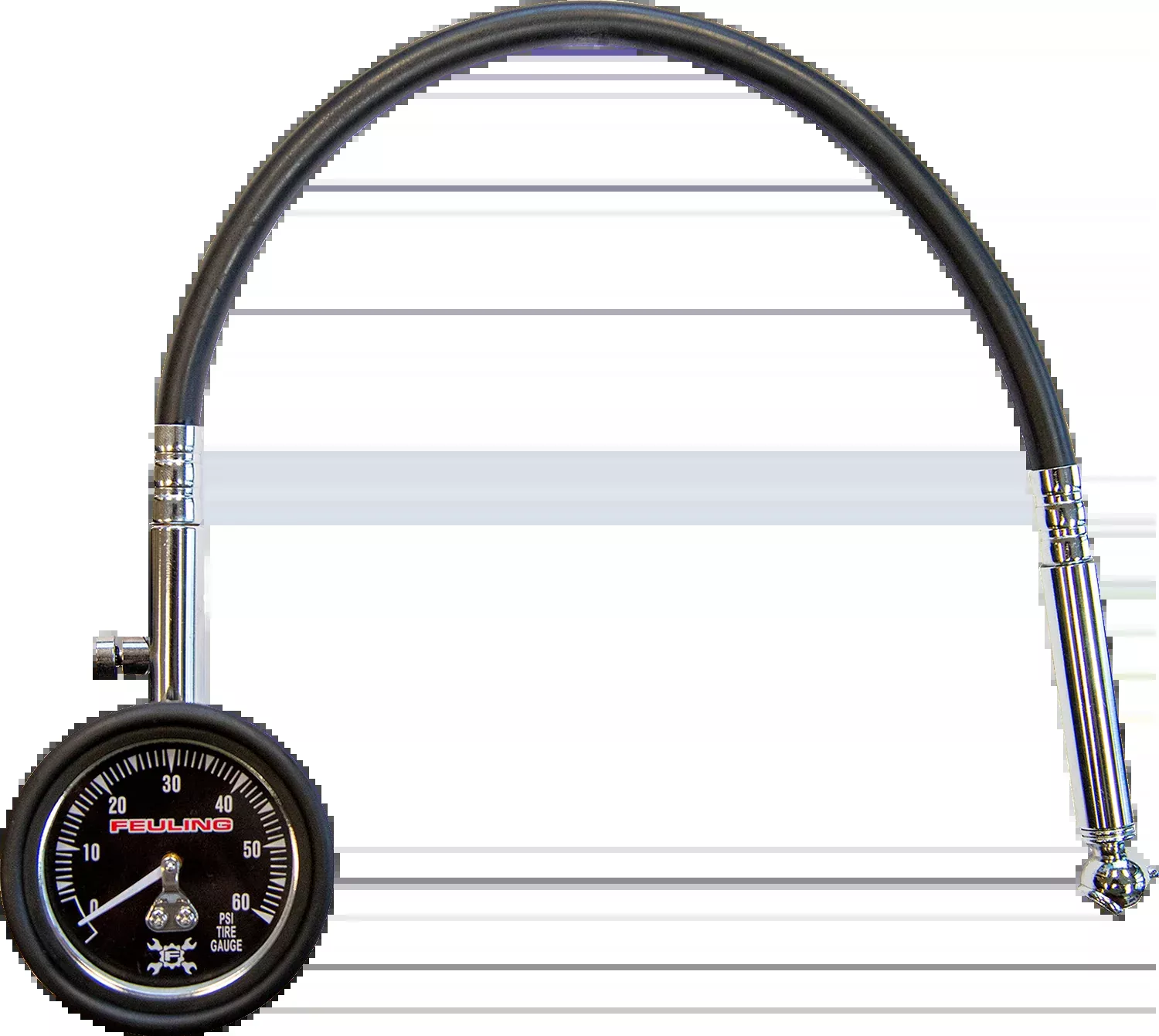 Feuling Gauge - Tire Pressure - 0-60 psi 9047 - 9047