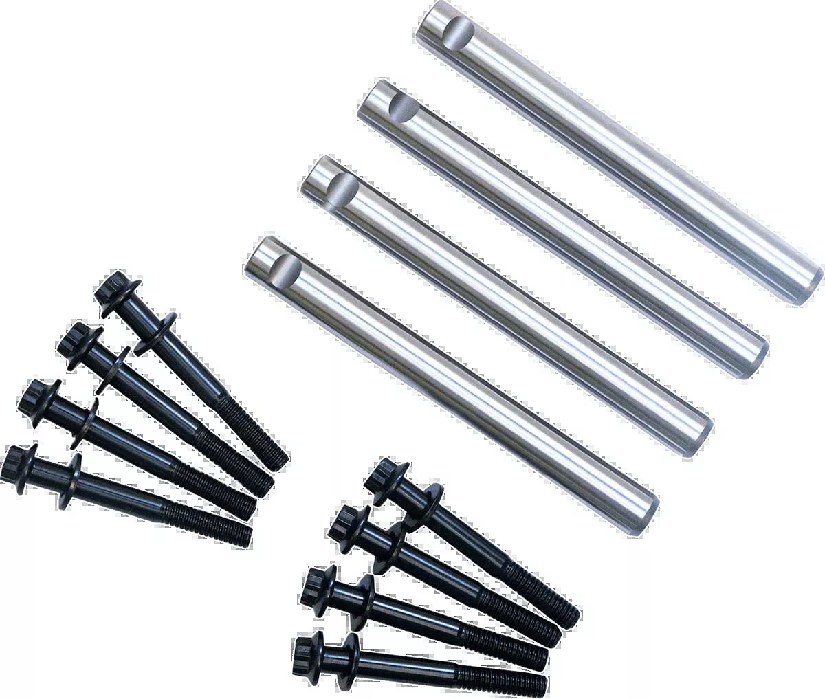 Feuling Gorilla Rocker Shaft and Arp Bolt Kit - 5/16"-18 x 2 3/4" - Early Twin Cam | Evolution | XL - 1236