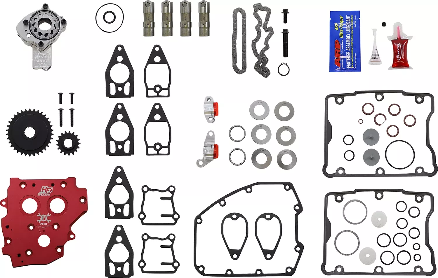 Feuling HP+ Oiling System/Camchest Kit - Twin Cam '07-'17 | Dyna '06 - 7474