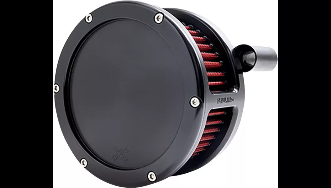 Feuling Oil Pump Corp. BA Air Cleaner Kit – Black with Red Filter – Twin Cam – 5443