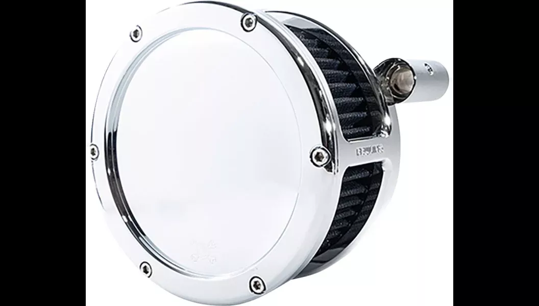 Feuling Oil Pump Corp. BA Air Cleaner Kit – Chrome with Black Filter – ’08-’17 Dyna/Softail/Touring – 5557