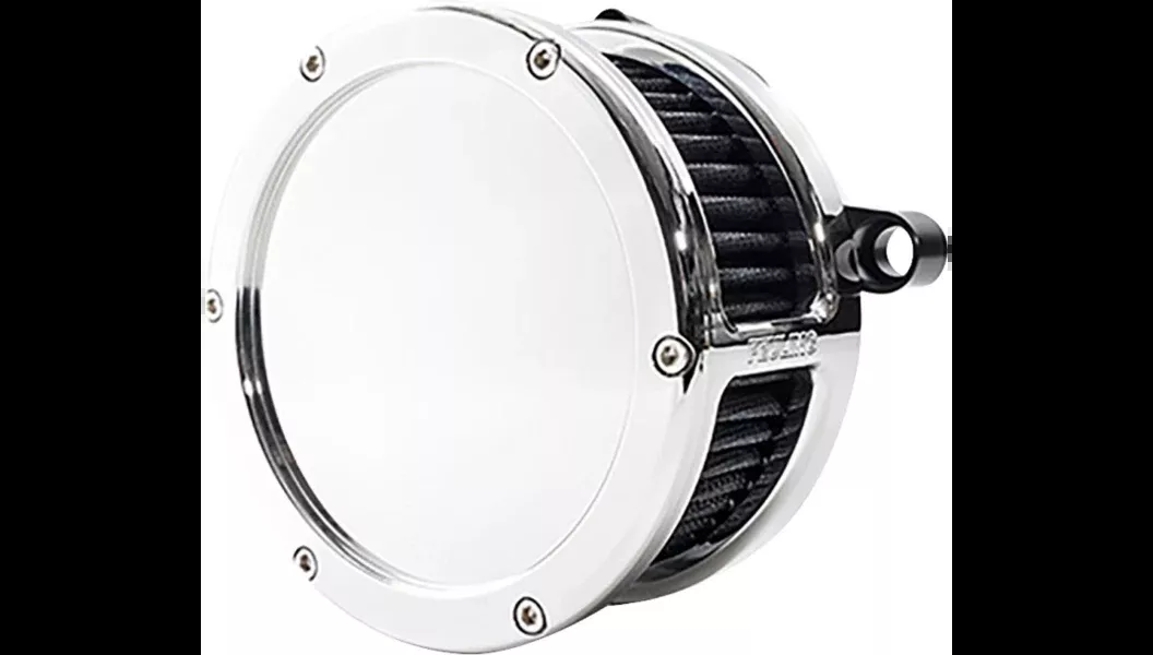 Feuling Oil Pump Corp. BA Air Cleaner Kit – Chrome with Black Filter – M8- 23 and 24 Street Glide and Road Glide- 5577 – 5577