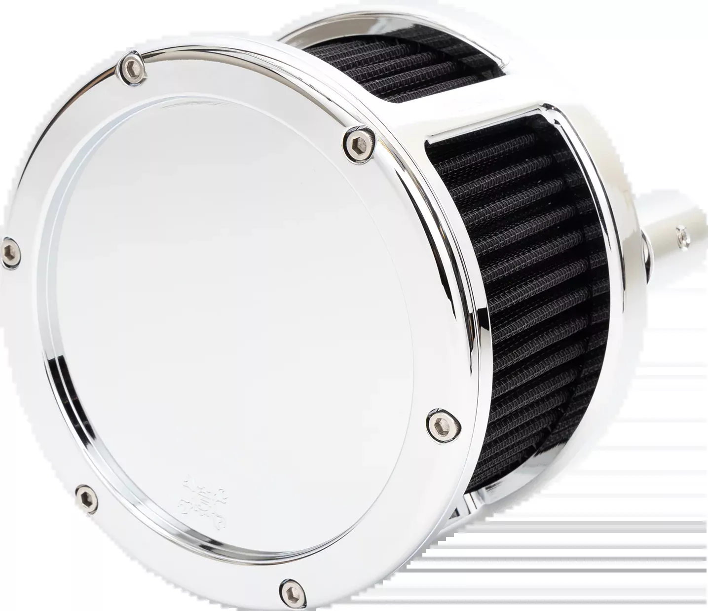 Feuling OIL PUMP CORP. BA Race Series Air Cleaner Kit - Chrome - Black Filter - 5527