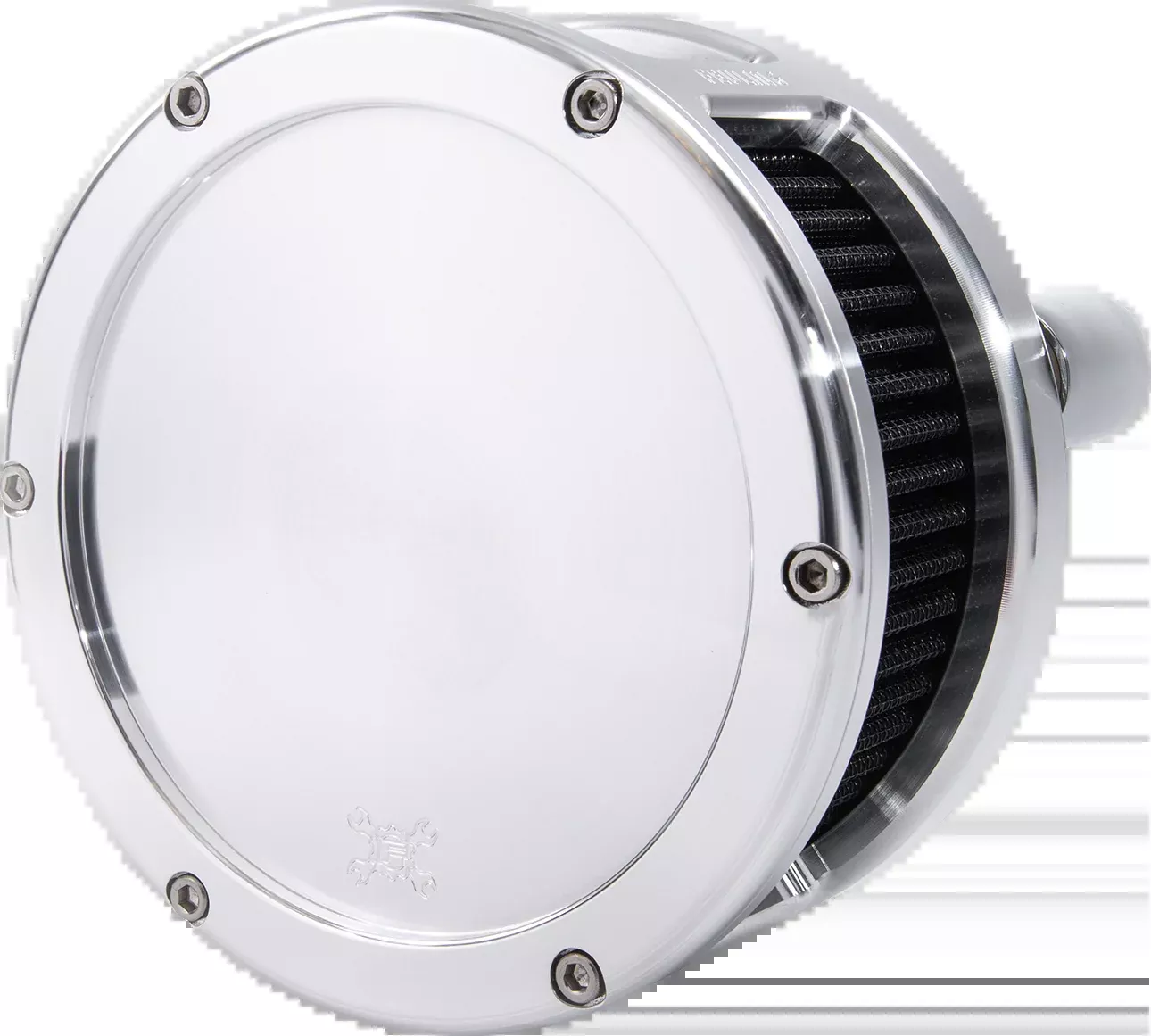 Feuling OIL PUMP CORP. BA Series Air Cleaner Kit - Raw - Black Filter - 5531