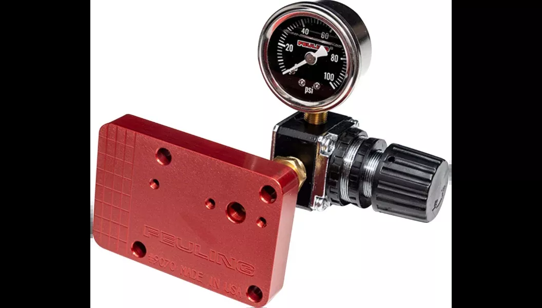 Feuling Oil Pump Corp Piston Cooling Jet Pressure Tester Block Kit – Stand Alone Tool TwinCam/M8 – 9071