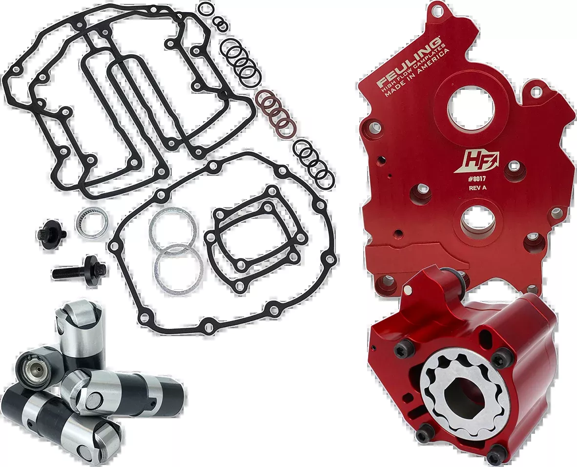 Feuling OIL PUMP CORP. Race Series Oil System Kit - Oil Cooled - M8 - 7097